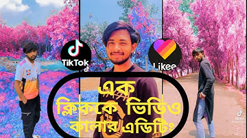 How To Tiktok Video Background Colour Change | Colour Grading Video Editing | 3dlut mobile video