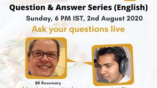 Be The Change - Q&A Session 75 - BK Rosemary & RJ Shrinidhi - Brahma Kumaris