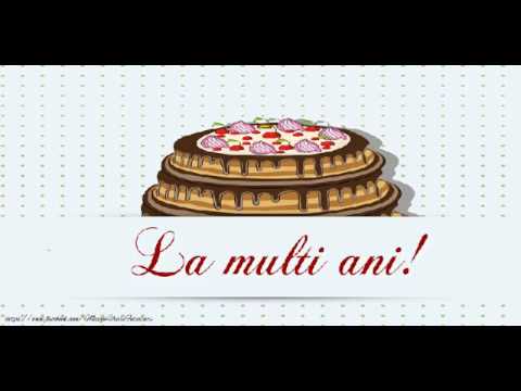 La Multi Ani Multa Sanatate Si Fericire Felicitare Animata Cu Felicitari De Zi De Nastere Youtube