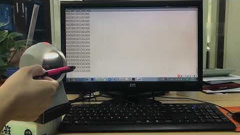 XT7301P XTIOT 2D Desktop Barcode Scanner Speed Testing