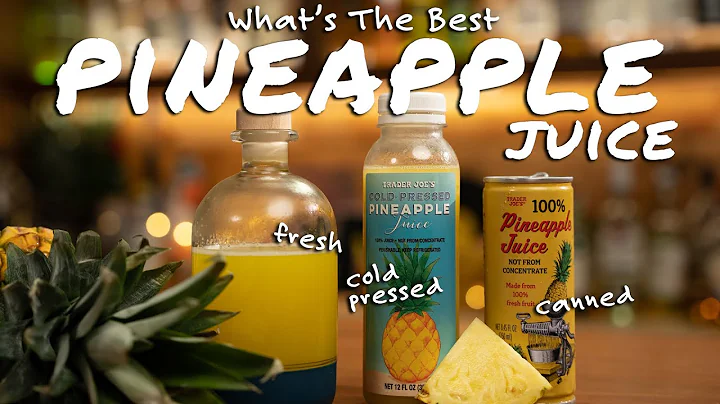 自家製のパイナップルジュースを作るべきか？🍍