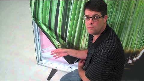 LED Backlit Panoramic Trade Show Display by youHUGE.com