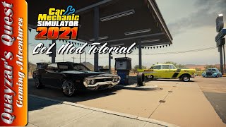 Car Mechanic Simulator 2021 Mods - QoLMod Tutorial screenshot 1