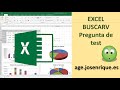 Función BUSCARV 【Pregunta Test Excel Oposiciones】