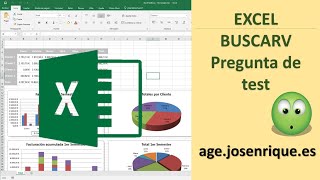 Función BUSCARV 【Pregunta Test Excel Oposiciones】