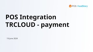 TRCLOUD API x Foodstory (Wongnai POS)