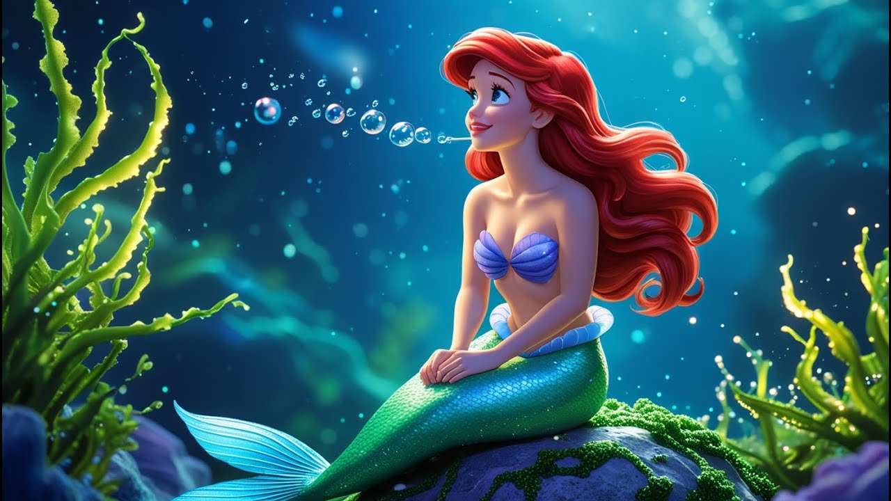 🌊 Ariel the Little Mermaid 🧜‍♀️ | Magical Ocean Story for Kids