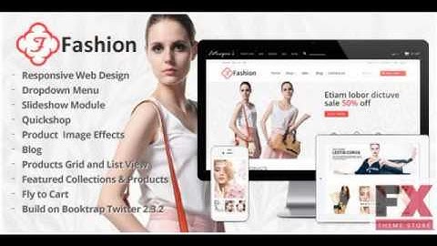Preview Responsive Shopify Theme - Fashion TForest