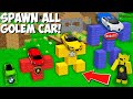 Never spawn all car golems in minecraft  vehicle golem 