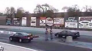 Turbo 5spd Subaru SVX at the track