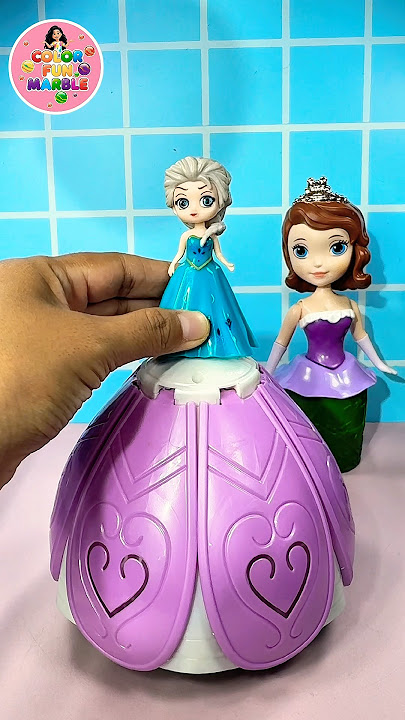 AWESOME FROZEN ELSA AND PRINCESS SOPHIA DISNEY TOYS 🥰😘#shorts #toys #viralvideo #disneytoys