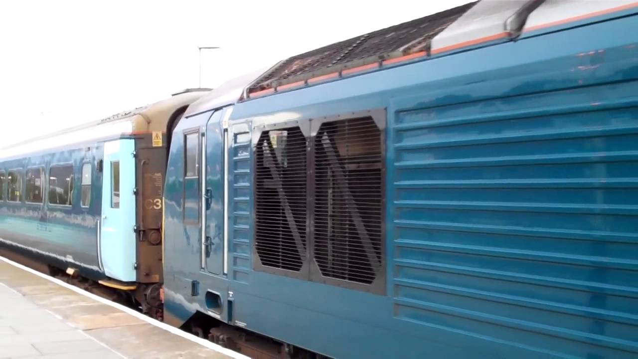 Arriva train wales class 67 at llandudno 21 05 15 youtube