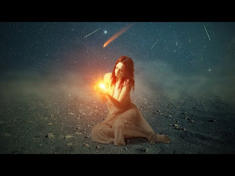 Создание коллажа в Фотошоп/ Фотоманипуляция "Звездопад"