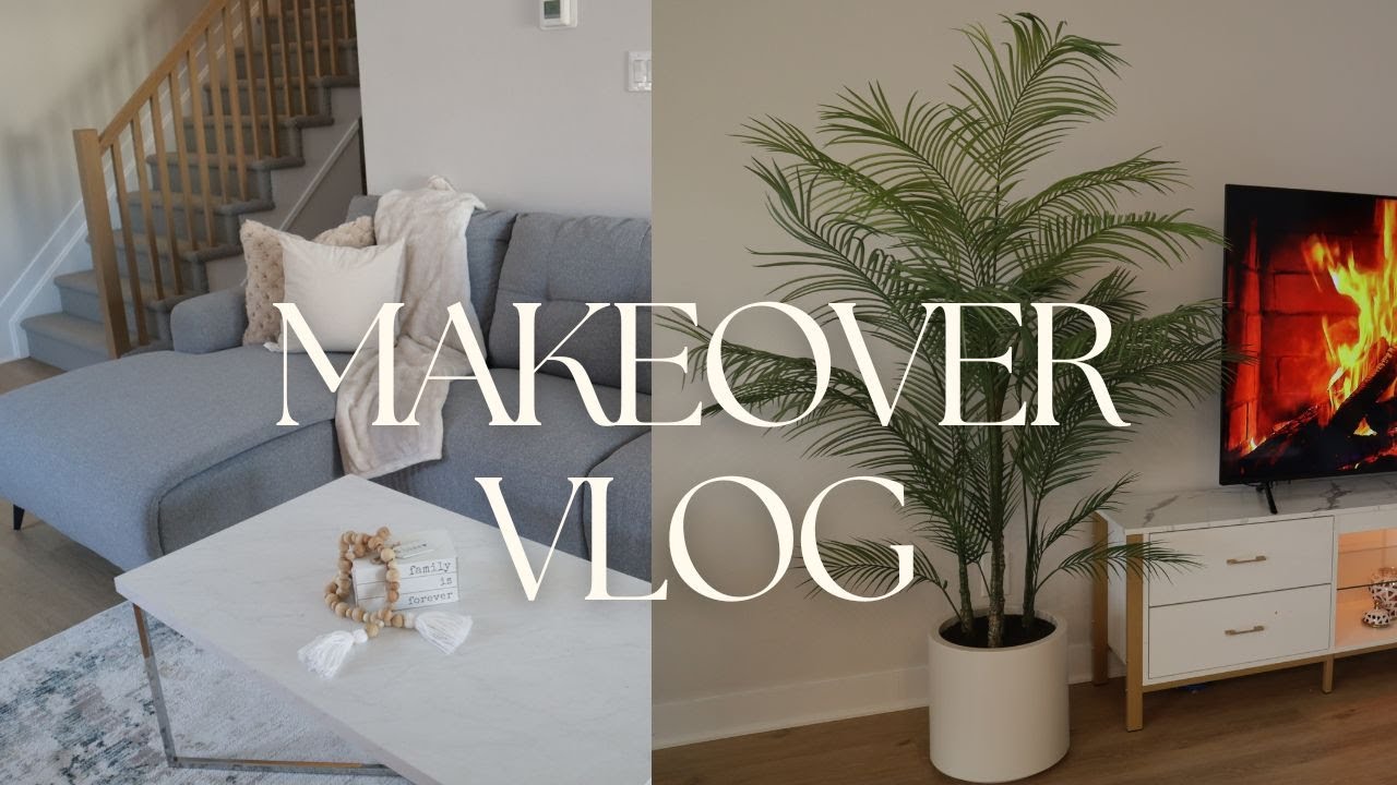 LIVING ROOM MAKEOVER REVEAL || Home Decor #vlog - YouTube