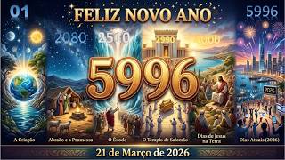 FELIZ NOVO ANO 5996 - FALTAM 5 ANOS PARA O FIM DO SEXTO MILÊNIO.