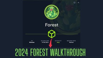 *2024* HackTheBox FOREST Walkthrough | Step-by-step Full Walkthrough!