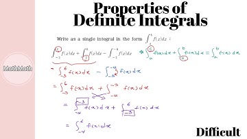 Integration - HOW TO: Properties of Definite Integrals (Difficult Level)