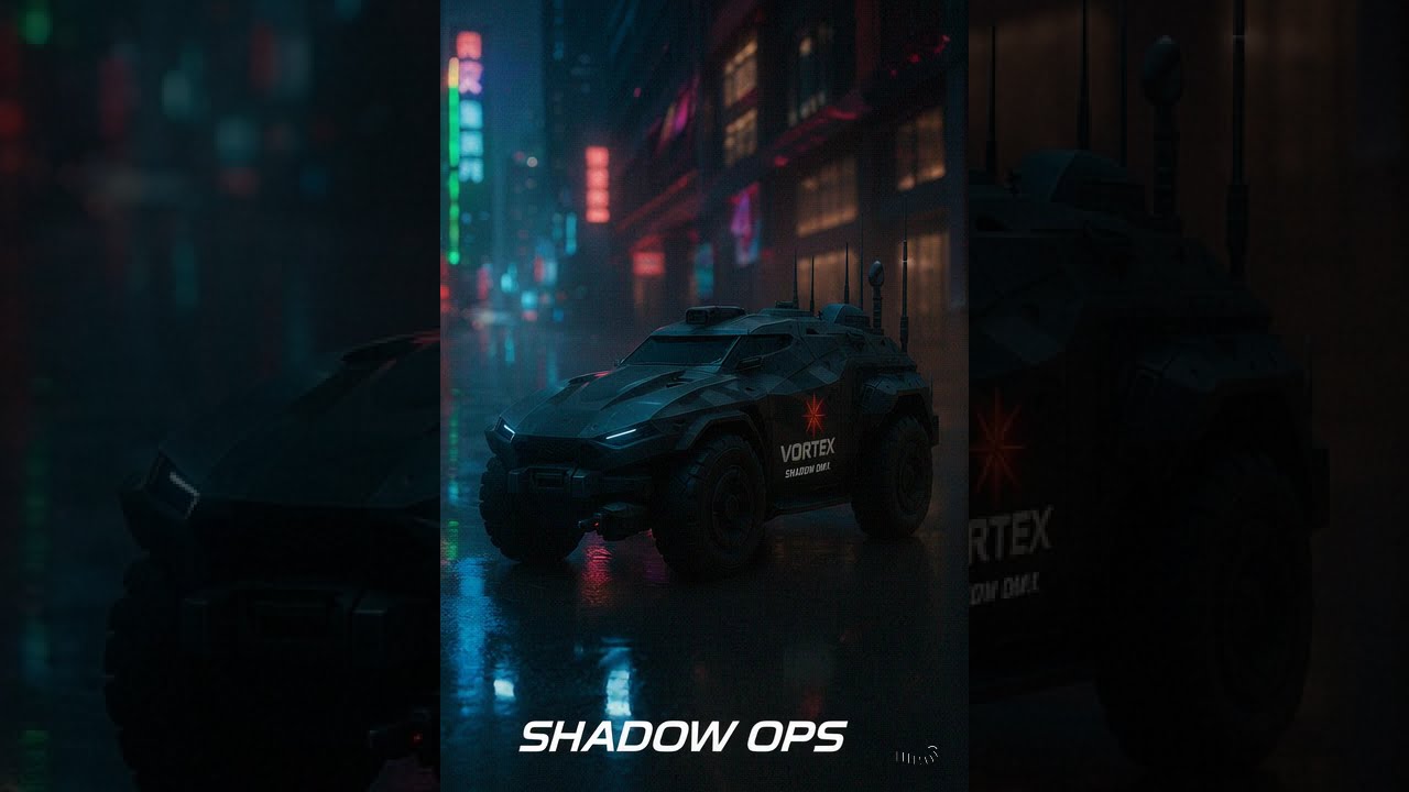 VORTEX TAC Shadow Lynx ⚡ Silent Predator of the Night 🌌 