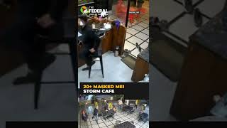 Masked mob vandalises Bhopal cafe in 44 secs, CCTV footage spurs police probe