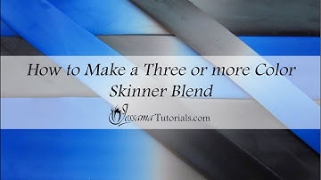 Getting Started with Polymer Clay: Three or More Part Skinner Blend