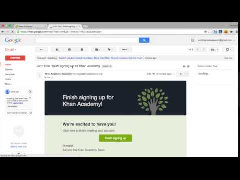 Khan Academy - Parent & Student Account Setup