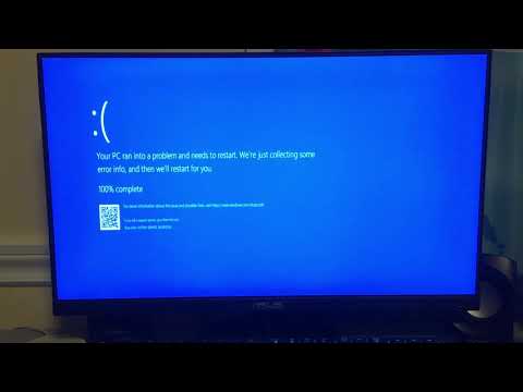 Blue Screen of