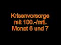 Krisenvorsorge mit 100.- mtl. Monat 6 und 7 #wirmachendas