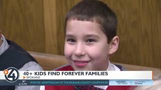 'They've been waiting for this day for a very, very long time': Spokane couple adopts 3 boys