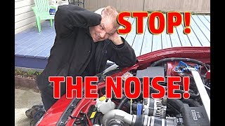 How not to get rid the squeal from your serpentine belt! Scion FRS is squealing