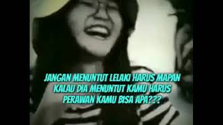 Satu kalimat buat cewek😀 udah di mahar maharin mahal mahal eh pas malam pertama malah longgar😀