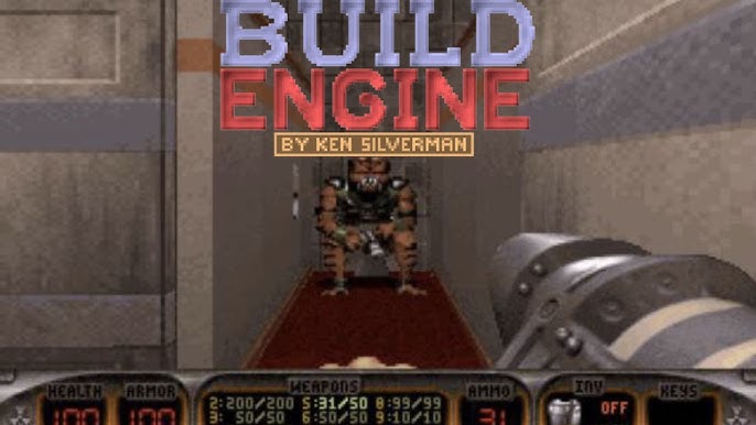 Crie seu próprio FPS retrô com a engine gratuita BUILD2 de Ken Silverman! -  Arkade