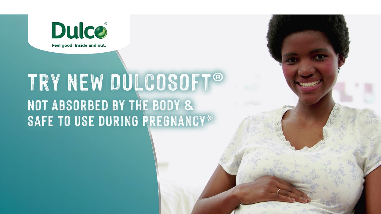Relieve constipation during pregnancy with NEW DulcoSoft®.