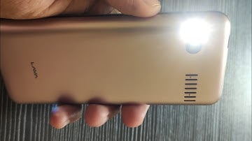 How to On & Off Torch Flash Light in Lava A9 Phone