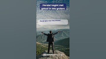 Herstel begint in geloof