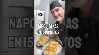 Napolitanas en 15 minutos con dos rellenos.