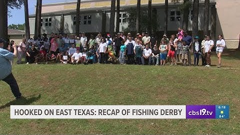 Hooked On East Texas: Highlights of the 3rd annual CBS19 Urban Kids Fishing Derby