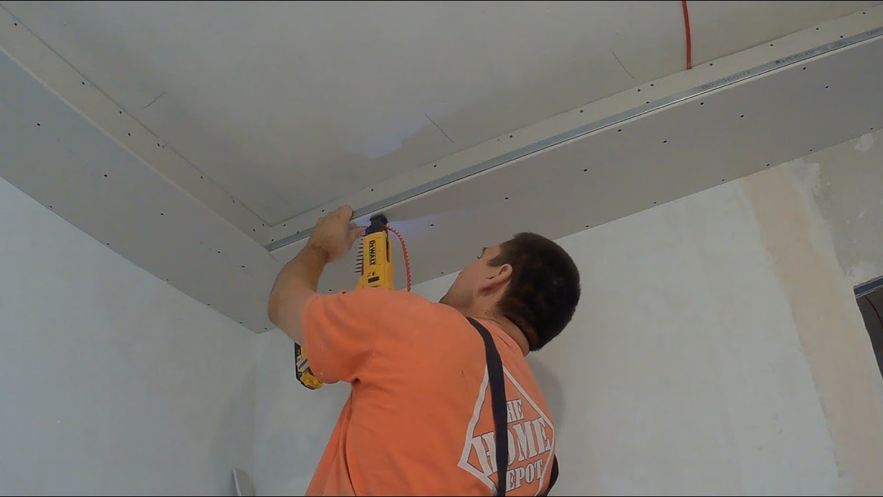 Спальня - Как сделать короб из гипсокартона - Потрясающие идеи из гипсокартона