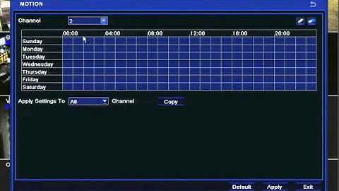 Setting up Scheduled Recording on a System 2 DVR from CCTV42