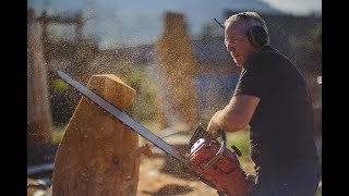 #FueledBy Chainsaw Art