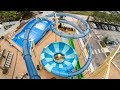 BOWL WATERSLIDE with DROP START: Florida Free Fall at Cypress Springs Water Park