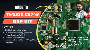 How to set up TMS320 C6748 - DSP kit | Complete setup procedure | Step by step | Part 1