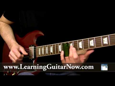 Open E Tuning Slide Guitar Lesson: Duane Allman Style Lick