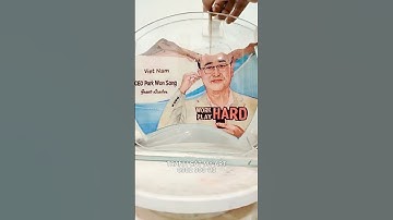 Video hột Tranh Cát chân dung MR. PARK WON SANGChủ tịch HĐQT/TGĐ KIS Vietnam #tranhcat