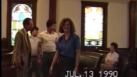 1990 07 14 John and Michelle Nance Wedding