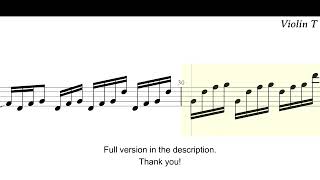 Ballade Pour Adeline Violin Sheet