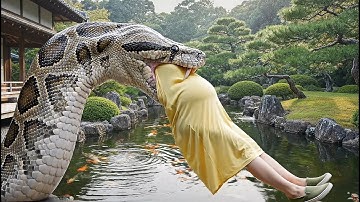 MIRACLE RESCUE: SHOCKING Giant Python Attacks Pregnant Woman in Japan