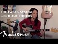 The CAGED System with G-C-D Chords | Major Guitar Scales | Fender Play