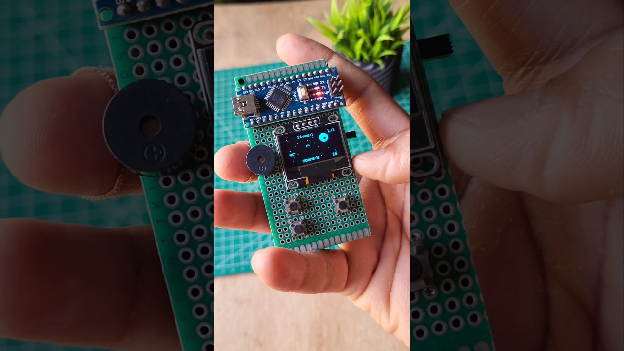 Mini Gaming Console Using Arduino | X-Wing vs Death Star | 