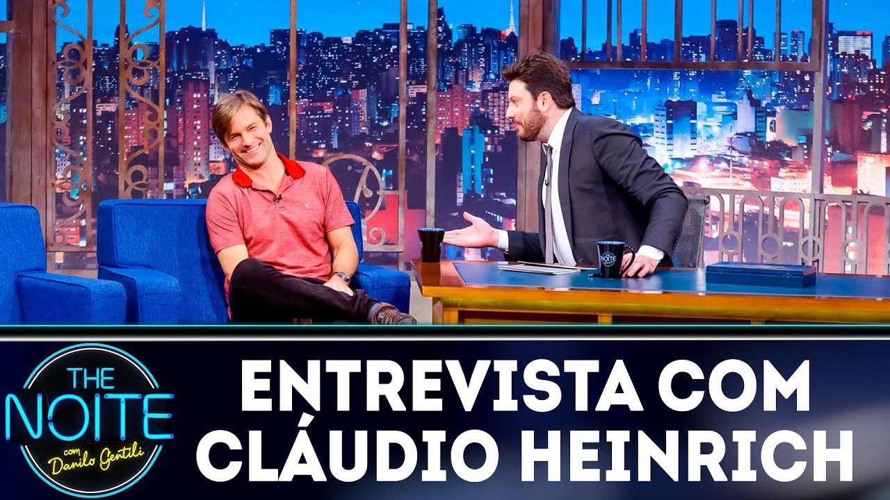 juliana salazar Entrevista com Cláudio Heinrich | The Noite (29/03/19)