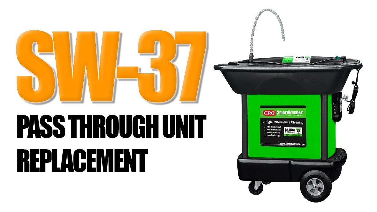 SmartWasher® Model 37 Pass Through Unit Replacement YouTube